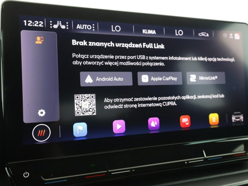 Cupra Formentor FV23% 4X4 Automat Virtual Łopatki Navi Kamera cofania Automatyczna kli