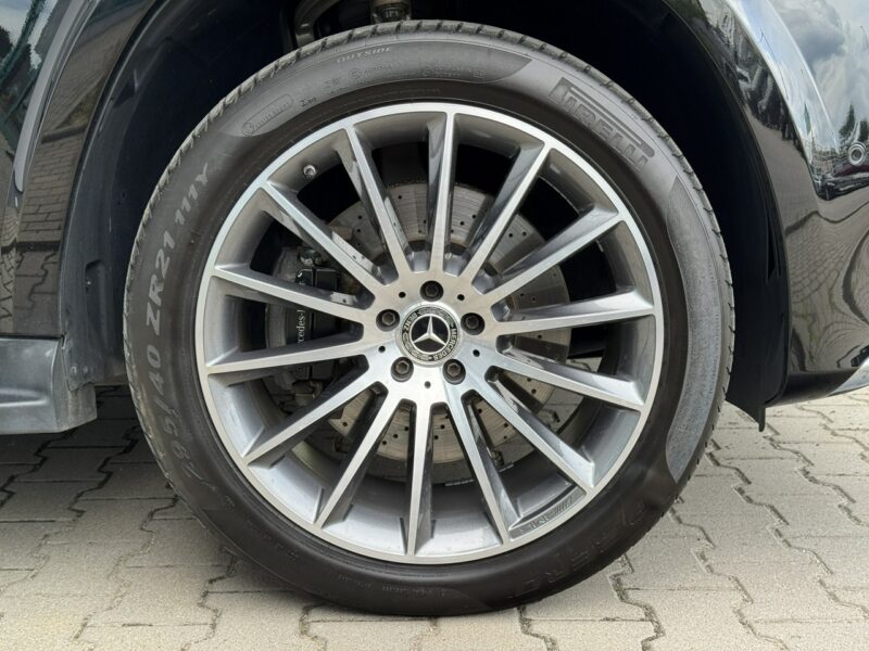 Mercedes GLS Klasa 500 V8, 455 KM. Salon PL. 1 wł. Masaże, Monitory. FV 23%.