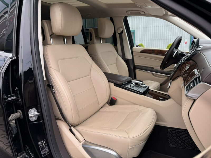 Mercedes GLS Klasa 500 V8, 455 KM. Salon PL. 1 wł. Masaże, Monitory. FV 23%.