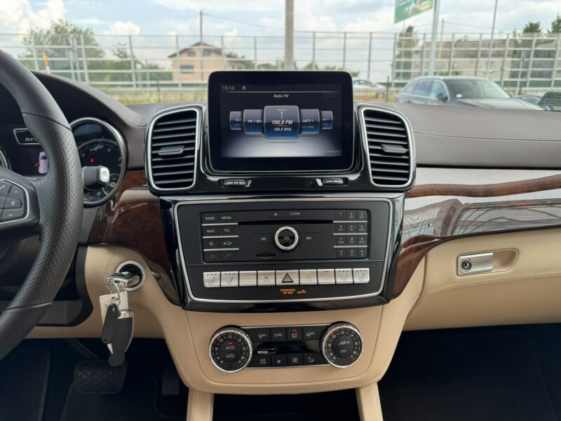 Mercedes GLS Klasa 500 V8, 455 KM. Salon PL. 1 wł. Masaże, Monitory. FV 23%.
