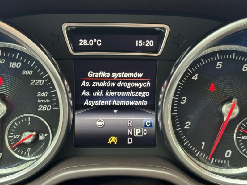 Mercedes GLS Klasa 500 V8, 455 KM. Salon PL. 1 wł. Masaże, Monitory. FV 23%.