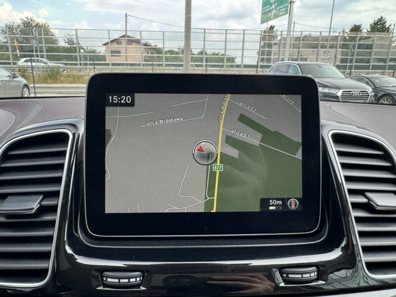 Mercedes GLS Klasa 500 V8, 455 KM. Salon PL. 1 wł. Masaże, Monitory. FV 23%.