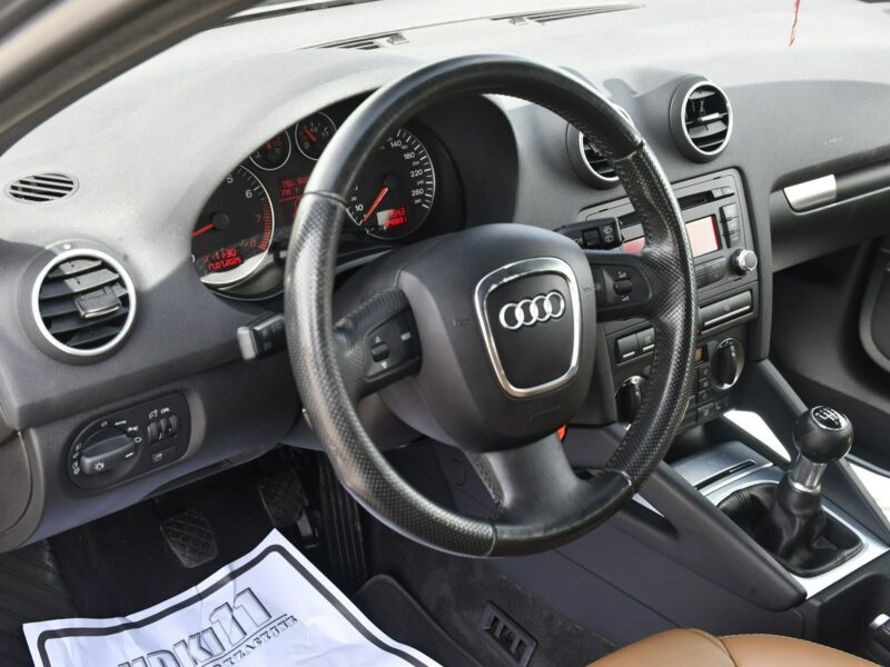 Audi A3 2,0Turbo Quattro!( 4x4 ) Serwis.Skóry.Podg.Fot.Tempomat.Xenony.BOSE 8P (2003-2012)