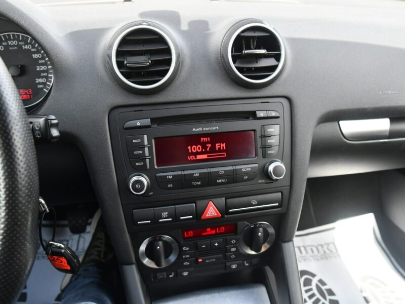 Audi A3 2,0Turbo Quattro!( 4x4 ) Serwis.Skóry.Podg.Fot.Tempomat.Xenony.BOSE 8P (2003-2012)
