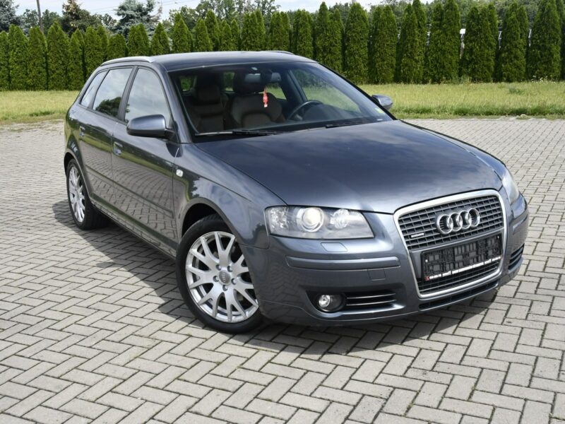 Audi A3 2,0Turbo Quattro!( 4x4 ) Serwis.Skóry.Podg.Fot.Tempomat.Xenony.BOSE 8P (2003-2012)