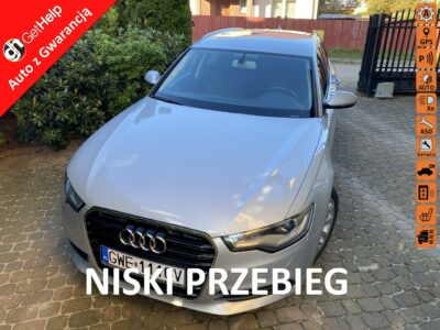 Audi A6 Automat, biksenony, kamera, czujniki ,nawigacja, nowe opony wielos.hak C7 (2011-)