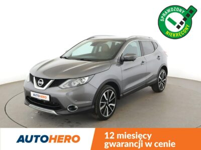 Nissan Qashqai Tekna skóra navi panorama grzane fotele kamera tempomat Bluetooth II (2013-2021)