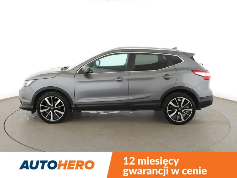 Nissan Qashqai Tekna skóra navi panorama grzane fotele kamera tempomat Bluetooth II (2013-2021)