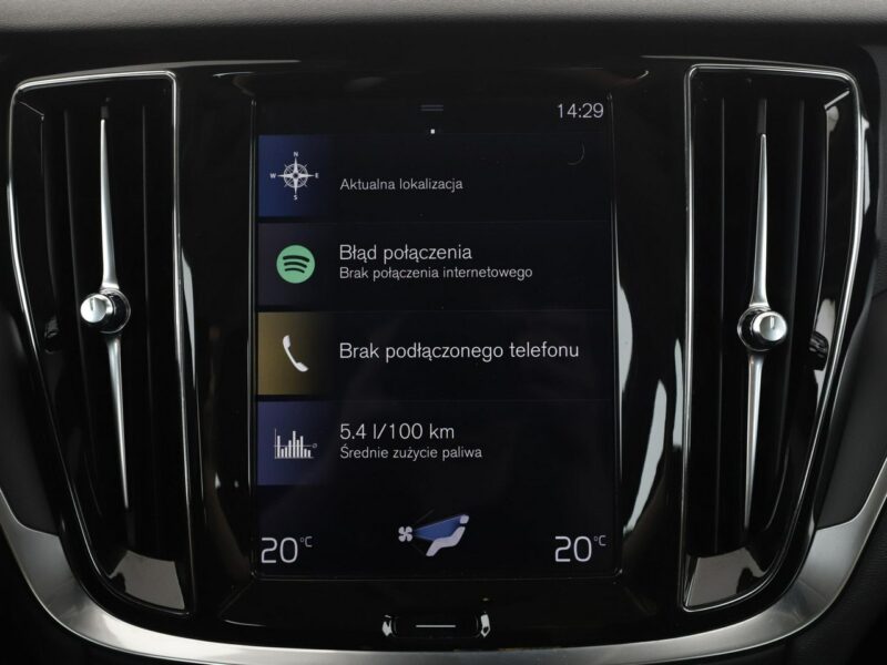 Volvo V60 full LED navi klima auto czujniki parkowania grzane fotele II (2018-)