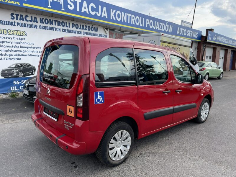 Citroen Berlingo Berlingo 1.6 do przewozu Niepełnosprawnych inwalida rampa 2018 II (2008-2018)