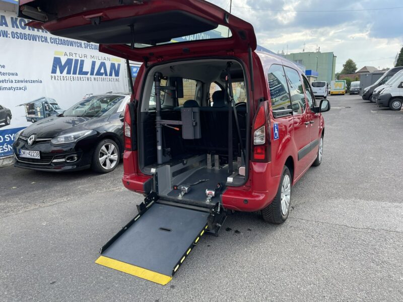Citroen Berlingo Berlingo 1.6 do przewozu Niepełnosprawnych inwalida rampa 2018 II (2008-2018)