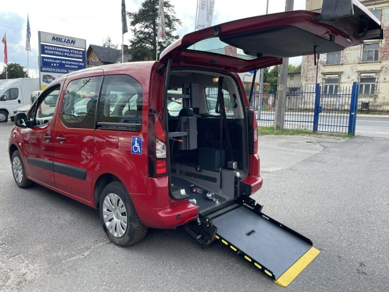Citroen Berlingo Berlingo 1.6 do przewozu Niepełnosprawnych inwalida rampa 2018 II (2008-2018)