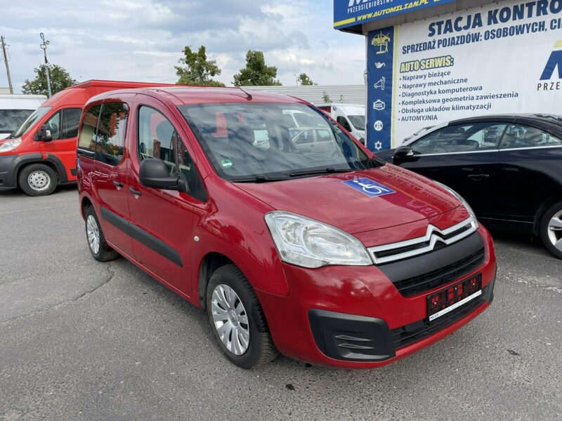 Citroen Berlingo Berlingo 1.6 do przewozu Niepełnosprawnych inwalida rampa 2018 II (2008-2018)