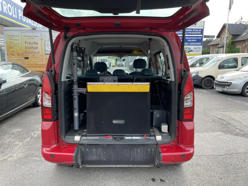 Citroen Berlingo Berlingo 1.6 do przewozu Niepełnosprawnych inwalida rampa 2018 II (2008-2018)