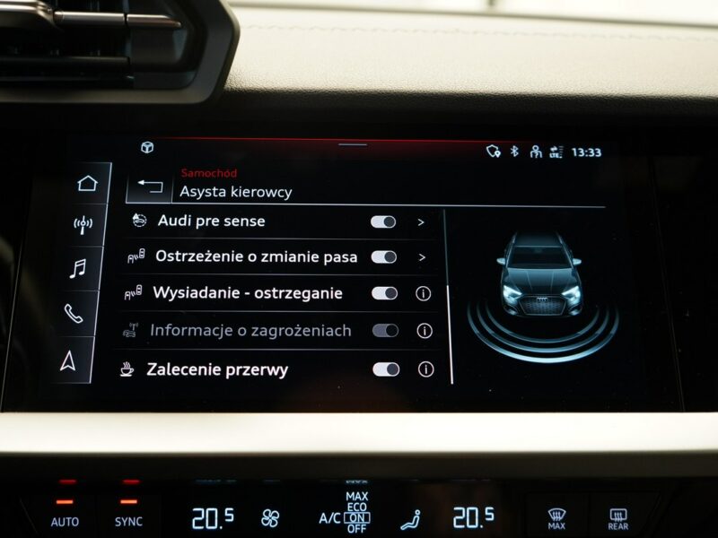 Audi S3 2.0 TFSI 310KM Quattro Matrix Kamera Bang Olufsen ACC 8V (2012-2020)