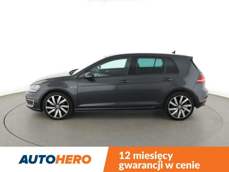 Volkswagen Golf PHEV bi-xenon navi klima auto kamera i czujniki parkowania grzane fote VII (2012-)