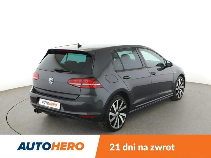 Volkswagen Golf PHEV bi-xenon navi klima auto kamera i czujniki parkowania grzane fote VII (2012-)