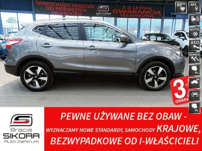 Nissan Qashqai TYLKO 71TYŚ KM PANORAMA+LED+NAVI+Kamera360 SERWIS GWAR. KRAJOWY BEZWYP II (2013-2021)