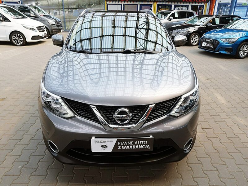 Nissan Qashqai TYLKO 71TYŚ KM PANORAMA+LED+NAVI+Kamera360 SERWIS GWAR. KRAJOWY BEZWYP II (2013-2021)