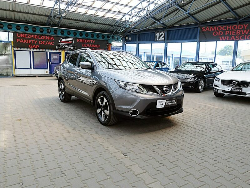 Nissan Qashqai TYLKO 71TYŚ KM PANORAMA+LED+NAVI+Kamera360 SERWIS GWAR. KRAJOWY BEZWYP II (2013-2021)