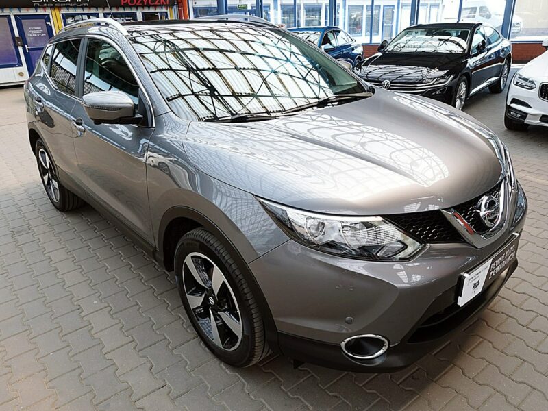 Nissan Qashqai TYLKO 71TYŚ KM PANORAMA+LED+NAVI+Kamera360 SERWIS GWAR. KRAJOWY BEZWYP II (2013-2021)
