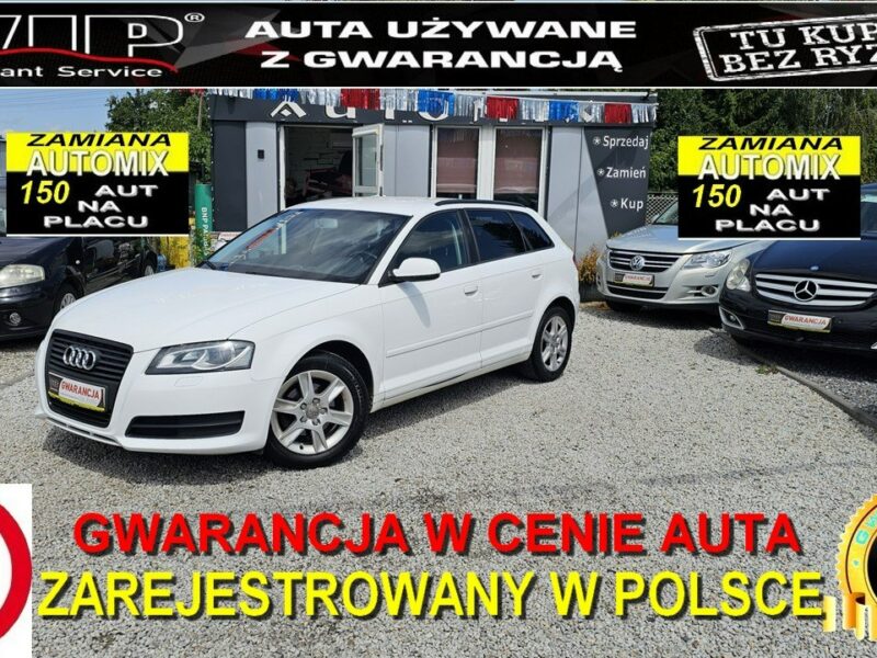 Audi A3 Oszczędny 1.2 Benzyna * Przebieg 198tys * Zadbany * ZAREJESTROWANY PL 8P (2003-2012)