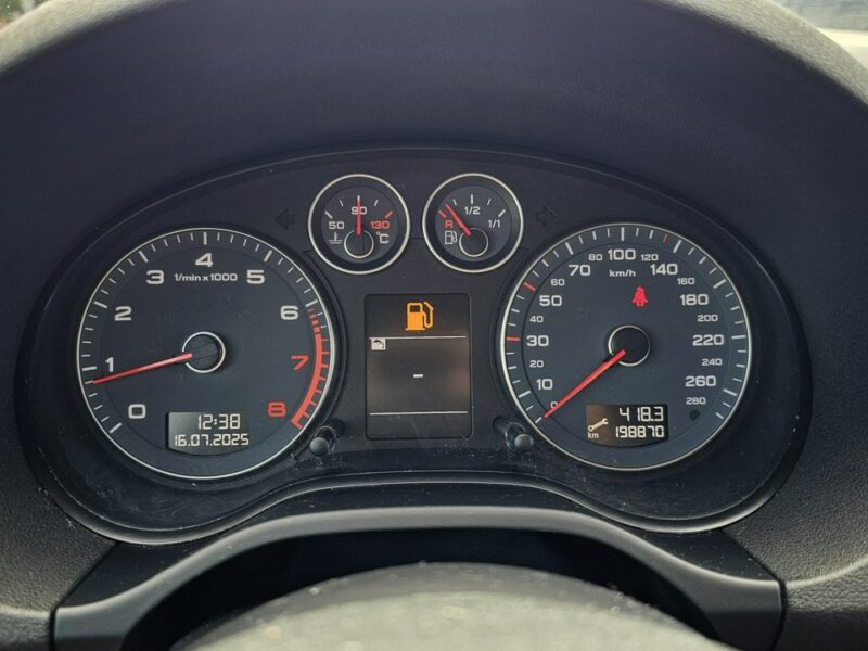 Audi A3 Oszczędny 1.2 Benzyna * Przebieg 198tys * Zadbany * ZAREJESTROWANY PL 8P (2003-2012)