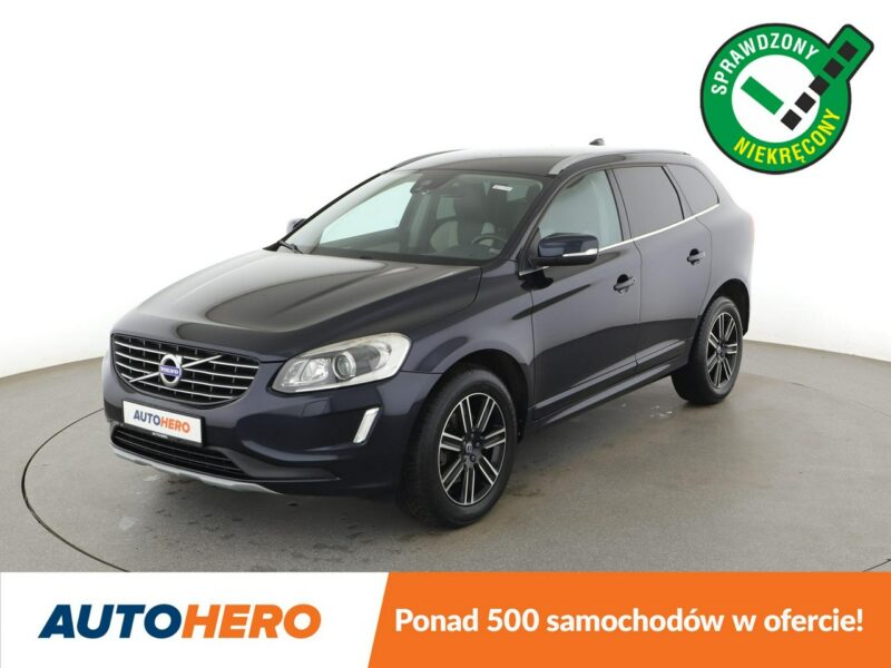 Volvo XC 60 automat bi-xenon skóra navi el. sterowane i grzane fotele czujniki par II (2017-)