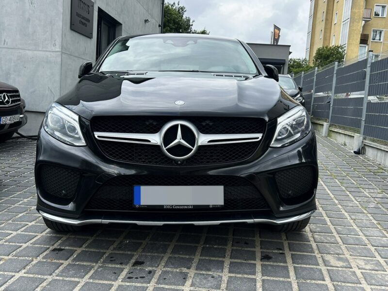 Mercedes GLE 350 Salon PL FV23% Pneumat HUD Wentyle Masaż El.klapa El.fotele Kamery 360 W166 (2015-2019)