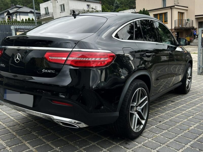 Mercedes GLE 350 Salon PL FV23% Pneumat HUD Wentyle Masaż El.klapa El.fotele Kamery 360 W166 (2015-2019)