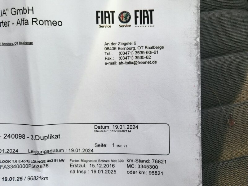 Fiat 500x 1.6 110 KM 100% Bezwypadek 100% Przebieg 88 Tyś km Zapraszamy !!!