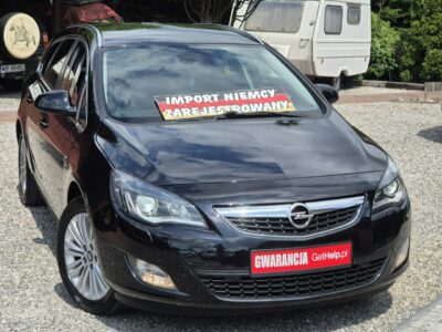 Opel Astra 1.6T 180KM, Piękna- Ksenony, Navi, Półskóra, Sport, Chromy J (2009-2019)