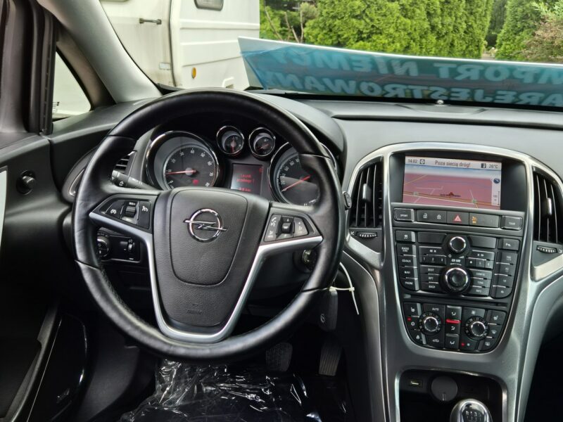 Opel Astra 1.6T 180KM, Piękna- Ksenony, Navi, Półskóra, Sport, Chromy J (2009-2019)