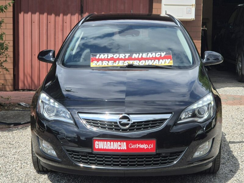 Opel Astra 1.6T 180KM, Piękna- Ksenony, Navi, Półskóra, Sport, Chromy J (2009-2019)