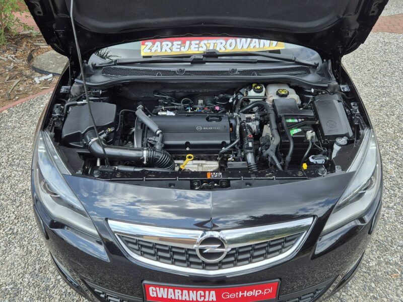 Opel Astra 1.6T 180KM, Piękna- Ksenony, Navi, Półskóra, Sport, Chromy J (2009-2019)