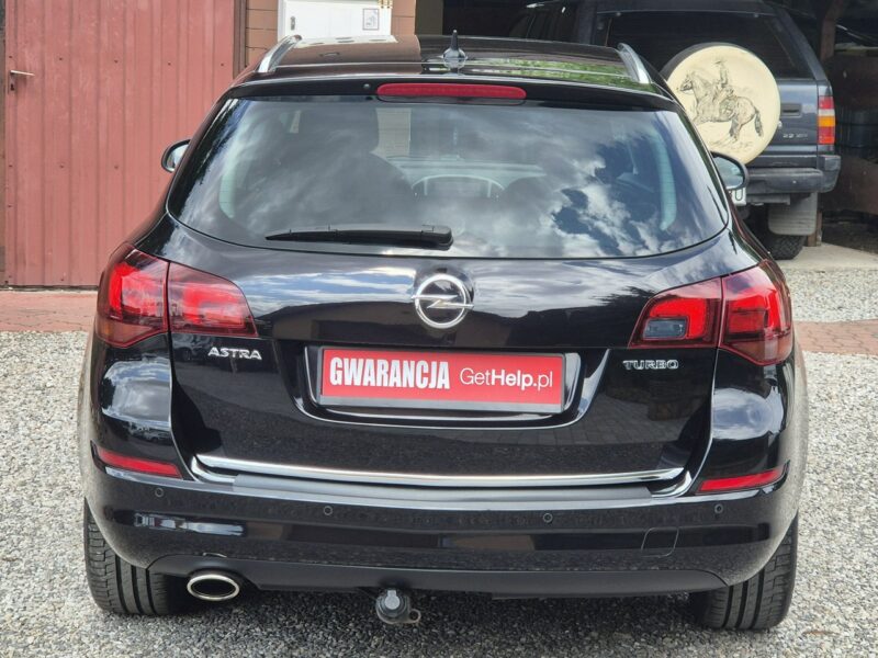 Opel Astra 1.6T 180KM, Piękna- Ksenony, Navi, Półskóra, Sport, Chromy J (2009-2019)