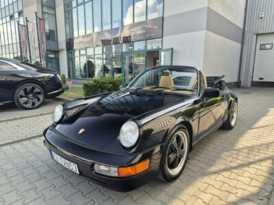 Porsche 911 Carrera 2 Cabrio. Po odbudowie. Nowe wnętrze. 964 (1989-1994)