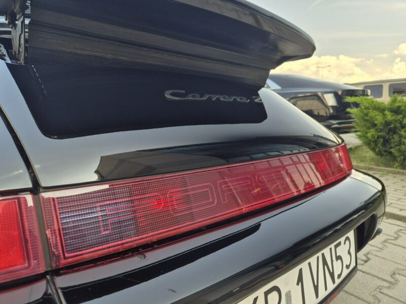 Porsche 911 Carrera 2 Cabrio. Po odbudowie. Nowe wnętrze. 964 (1989-1994)