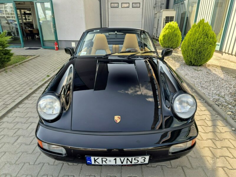 Porsche 911 Carrera 2 Cabrio. Po odbudowie. Nowe wnętrze. 964 (1989-1994)