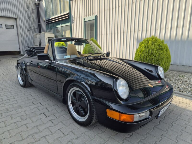 Porsche 911 Carrera 2 Cabrio. Po odbudowie. Nowe wnętrze. 964 (1989-1994)