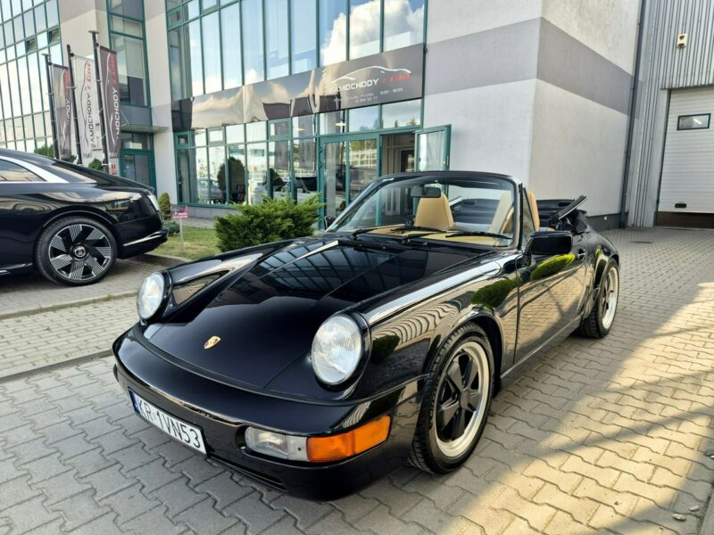 Porsche 911 Carrera 2 Cabrio. Po odbudowie. Nowe wnętrze. 964 (1989-1994)