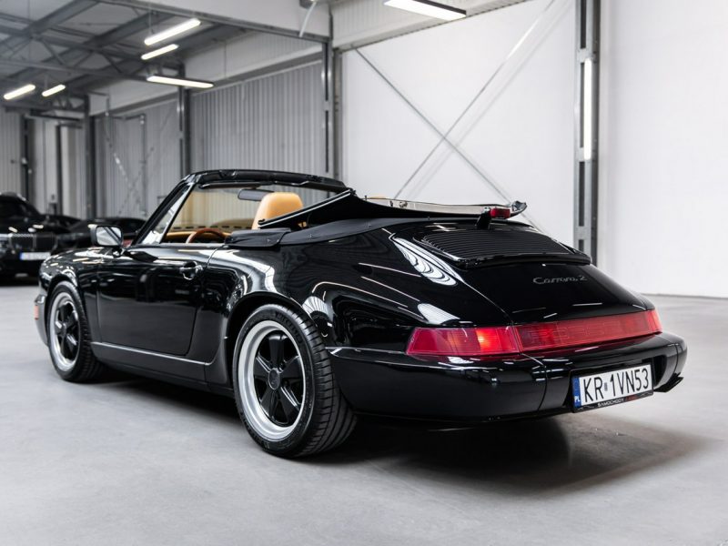 Porsche 911 Carrera 2 Cabrio. Po odbudowie. Nowe wnętrze. 964 (1989-1994)