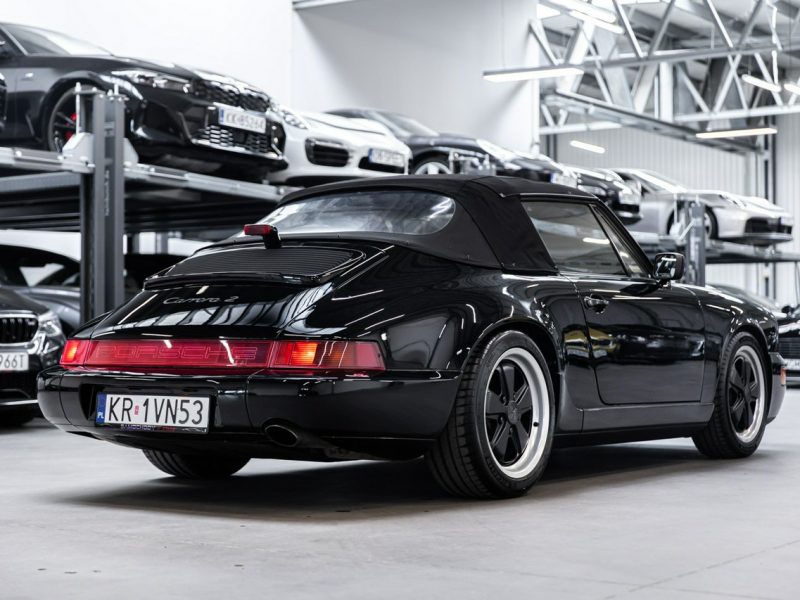 Porsche 911 Carrera 2 Cabrio. Po odbudowie. Nowe wnętrze. 964 (1989-1994)