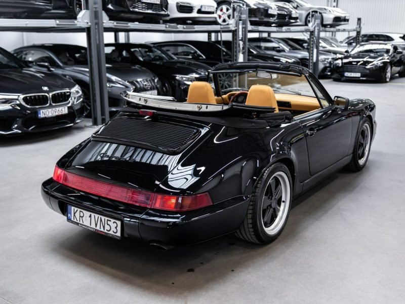 Porsche 911 Carrera 2 Cabrio. Po odbudowie. Nowe wnętrze. 964 (1989-1994)