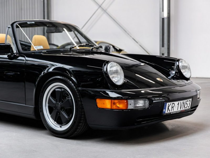 Porsche 911 Carrera 2 Cabrio. Po odbudowie. Nowe wnętrze. 964 (1989-1994)