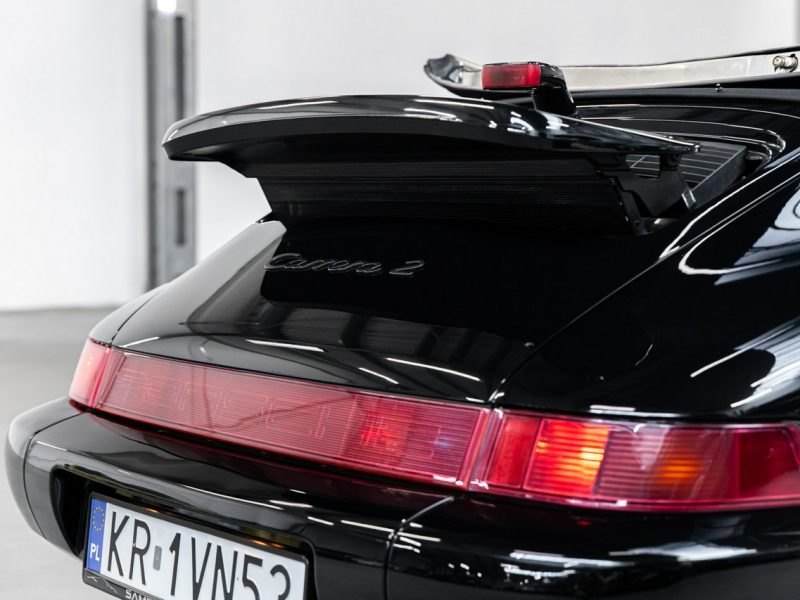 Porsche 911 Carrera 2 Cabrio. Po odbudowie. Nowe wnętrze. 964 (1989-1994)