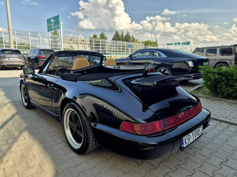 Porsche 911 Carrera 2 Cabrio. Po odbudowie. Nowe wnętrze. 964 (1989-1994)