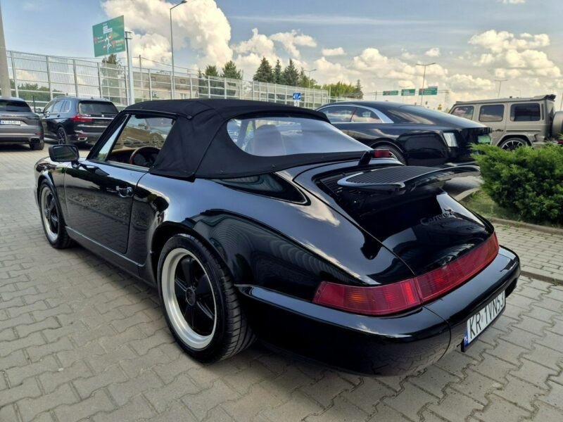Porsche 911 Carrera 2 Cabrio. Po odbudowie. Nowe wnętrze. 964 (1989-1994)
