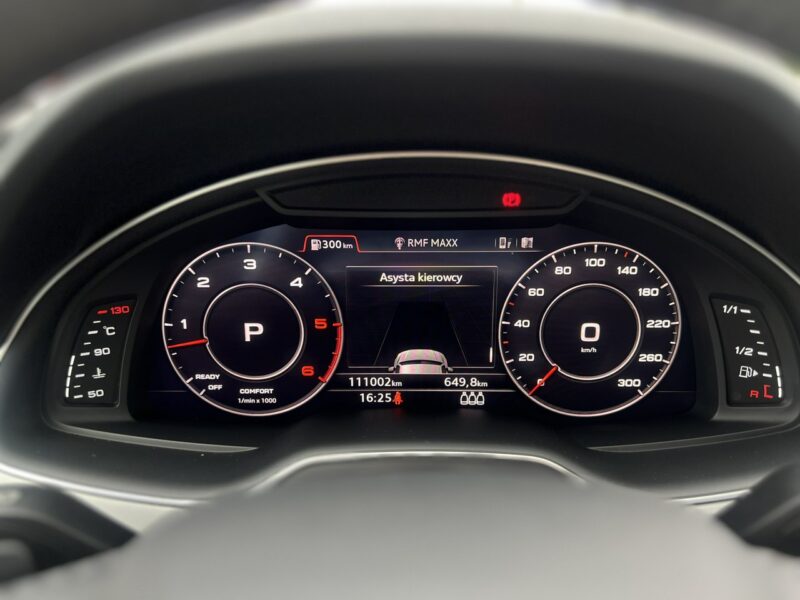 Audi Q7 Salon Polska Poleasingowy II właściciel ASO VAT 23% Bezwypadkowy III (2015-)