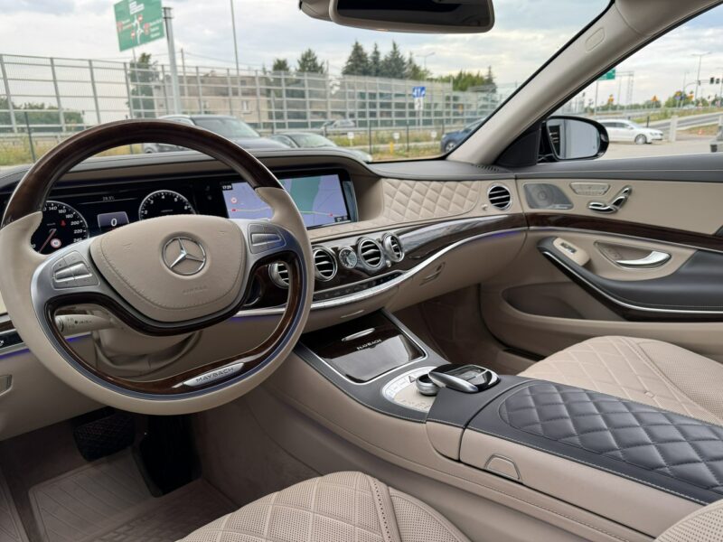 Mercedes S 500 S500 L Maybach 4.7 V8. Salon PL. Jak nowy. Pełna wersja wyposażenia. W222 (2013-2020)